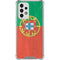 Portugal Flag Distressed Galaxy A33 5G Clear Case