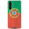Portugal Flag Distressed Galaxy A54 5G Clear Case