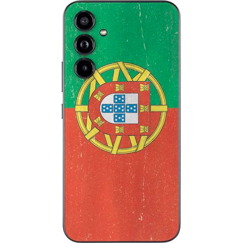 Portugal Flag Distressed Galaxy A54 5G Skin