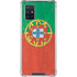 Portugal Flag Distressed Galaxy A71 5G Clear Case