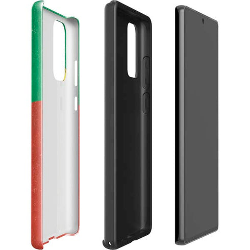 Portugal Flag Distressed Galaxy Note20 5G Pro Case