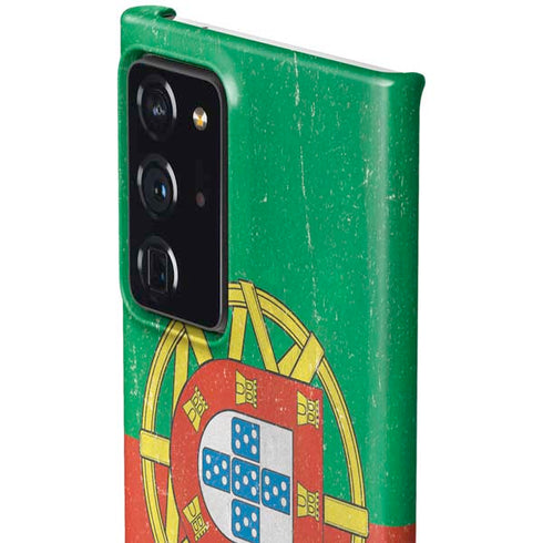 Portugal Flag Distressed Galaxy Note20 Ultra 5G Lite Case
