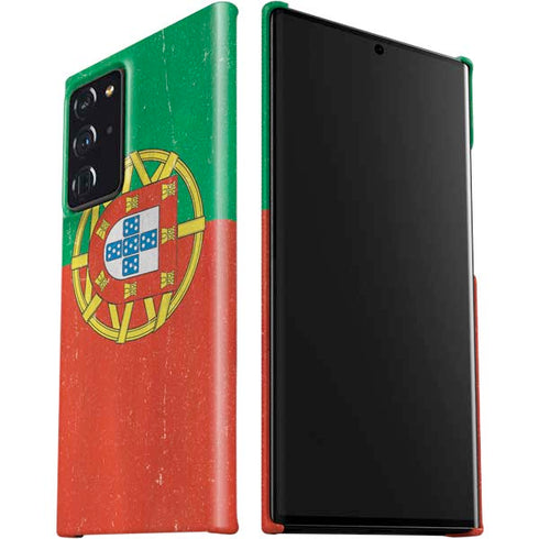Portugal Flag Distressed Galaxy Note20 Ultra 5G Lite Case