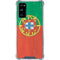 Portugal Flag Distressed Galaxy S20 FE Clear Case