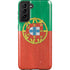 Portugal Flag Distressed Galaxy S21 FE Pro Case