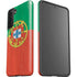 Portugal Flag Distressed Galaxy S21 FE Pro Case