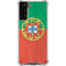 Portugal Flag Distressed Galaxy S21 Plus 5G Clear Case