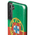 Portugal Flag Distressed Galaxy S21 Plus 5G Pro Case