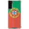Portugal Flag Distressed Galaxy S22 Plus Clear Case