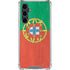 Portugal Flag Distressed Galaxy S23 FE Clear Case