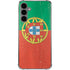 Portugal Flag Distressed Galaxy S24 Plus Clear Case