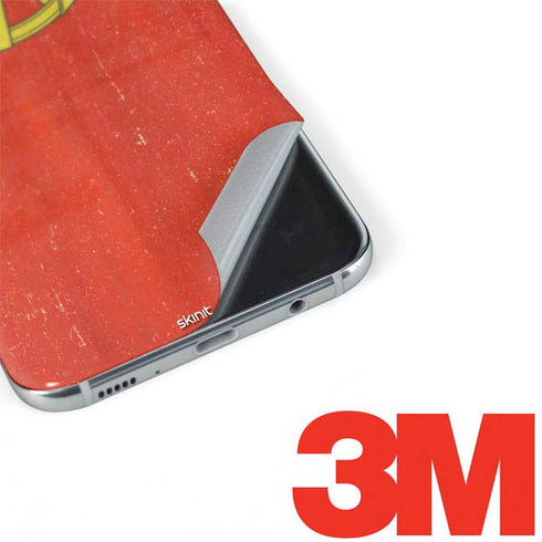 Portugal Flag Distressed Galaxy S8 Skin