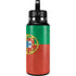 Portugal Flag Distressed Hydro Flask 32oz Wide Mouth Skin