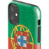 Portugal Flag Distressed iPhone 11 Impact Case