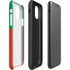 Portugal Flag Distressed iPhone 11 Pro Max Impact Case