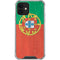 Portugal Flag Distressed iPhone 12 Clear Case