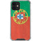 Portugal Flag Distressed iPhone 12 Mini Clear Case