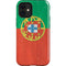 Portugal Flag Distressed iPhone 12 Mini Impact Case