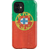 Portugal Flag Distressed iPhone 12 Mini Impact Case