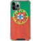 Portugal Flag Distressed iPhone 12 Pro Clear Case