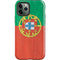 Portugal Flag Distressed iPhone 12 Pro Max Impact Case