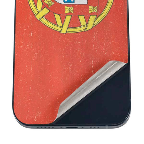 Portugal Flag Distressed iPhone 12 Skin