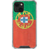 Portugal Flag Distressed iPhone 13 Mini Clear Case