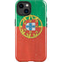 Portugal Flag Distressed iPhone 14 Plus Impact Case
