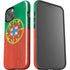 Portugal Flag Distressed iPhone 15 Plus Impact Case