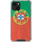 Portugal Flag Distressed iPhone 14 Plus Clear Case
