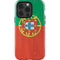 Portugal Flag Distressed iPhone 14 Pro Impact Case