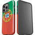 Portugal Flag Distressed iPhone 14 Pro Impact Case