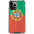 Portugal Flag Distressed iPhone 14 Pro Max Clear Case