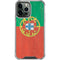 Portugal Flag Distressed iPhone 15 Pro Max Clear Case