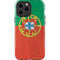 Portugal Flag Distressed iPhone 15 Pro Max Impact Case