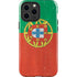 Portugal Flag Distressed iPhone 15 Pro Max Impact Case