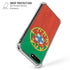 Portugal Flag Distressed iPhone 7/8 Plus Clear Case