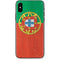 Portugal Flag Distressed iPhone X Skin