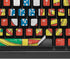 Portugal Flag Distressed K95 RGB PLATINUM Mechanical Gaming Keyboard Skin