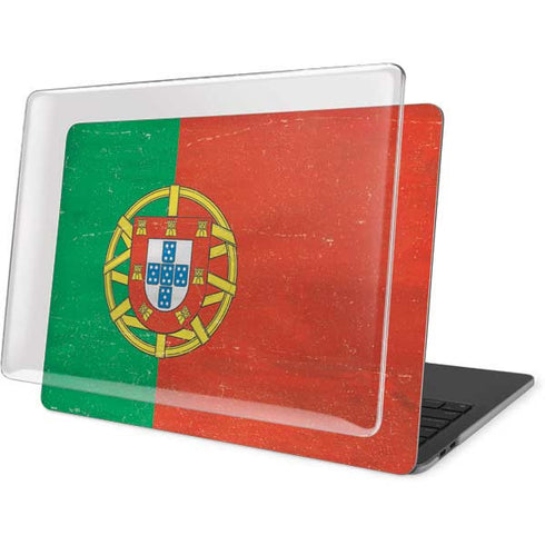 Portugal Flag Distressed MacBook Pro 16in (2019-20) Case plus Skin