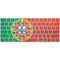 Portugal Flag Distressed Magic Keyboard Skin