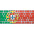 Portugal Flag Distressed Magic Keyboard Skin