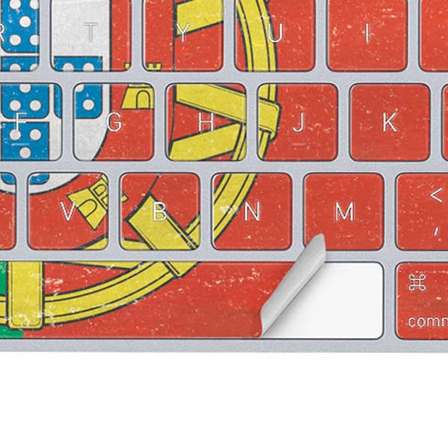 Portugal Flag Distressed Magic Keyboard Skin