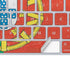 Portugal Flag Distressed Magic Keyboard Skin
