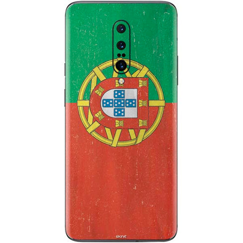 Portugal Flag Distressed OnePlus 7 Pro Skin