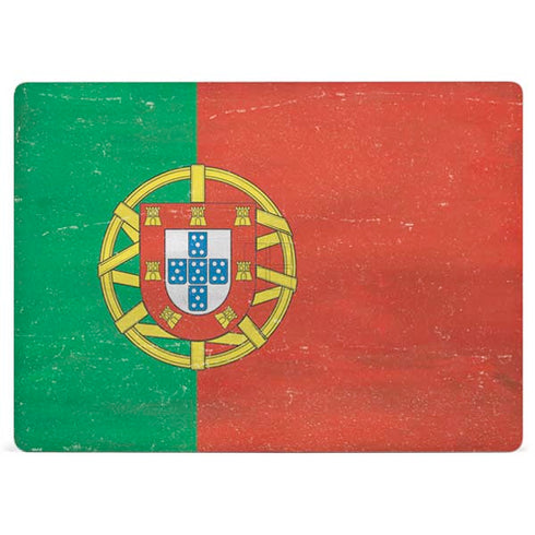 Portugal Flag Distressed Surface Laptop 3 13.5in Skin