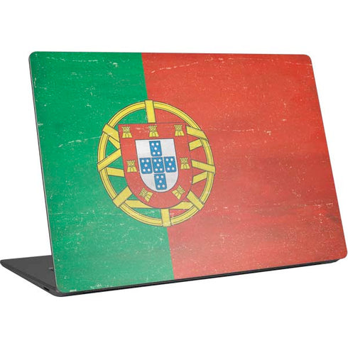 Portugal Flag Distressed Surface Laptop 4 15in Skin