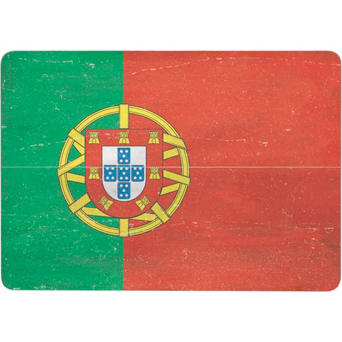 Portugal Flag Distressed Surface Laptop Studio Skin