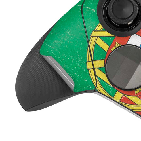 Portugal Flag Distressed Xbox Elite Wireless Controller Series 2 Skin