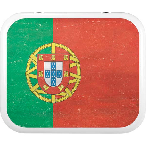 Portugal Flag Distressed YETI Roadie 24 Hard Cooler Skin